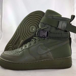 sf af1 olive green